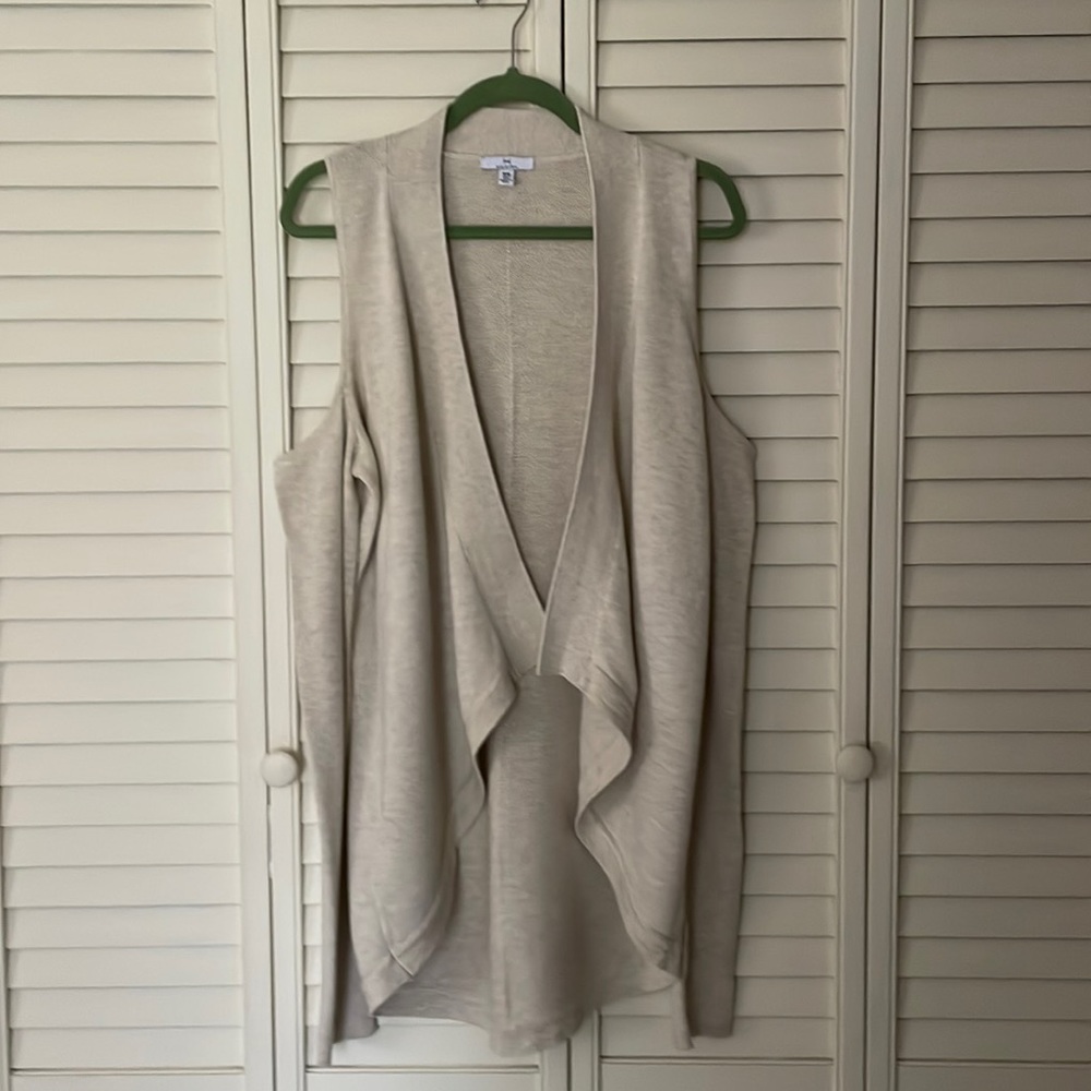 Cold shoulder cardigan